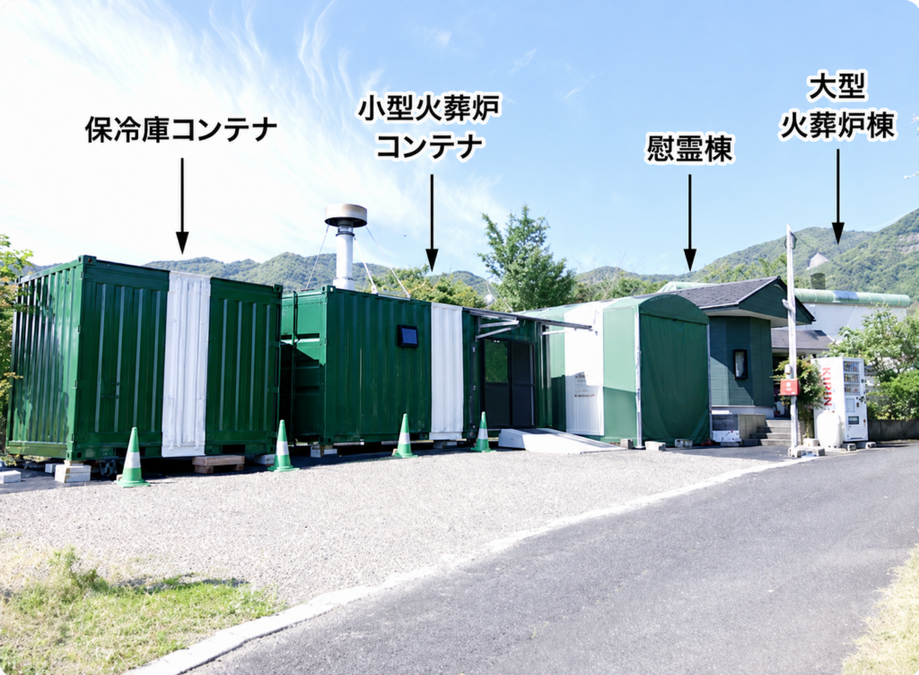 きいれペットメモリアル施設外観